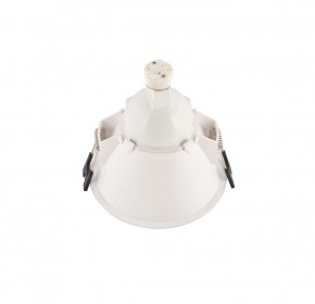 DK3026-WG Встраиваемый светильник, IP 20, 10 Вт, GU5.3, LED, белый/золотой, пластик в Уфе - ufa.ok-mebel.com | фото 3