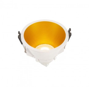 DK3026-WG Встраиваемый светильник, IP 20, 10 Вт, GU5.3, LED, белый/золотой, пластик в Уфе - ufa.ok-mebel.com | фото 4
