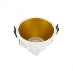 DK3026-WG Встраиваемый светильник, IP 20, 10 Вт, GU5.3, LED, белый/золотой, пластик в Уфе - ufa.ok-mebel.com | фото 2