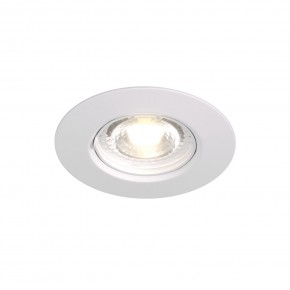 DK3028-WH Встраиваемый светильник, IP 20, 10 Вт, GU5.3, LED, белый, пластик в Уфе - ufa.ok-mebel.com | фото 5
