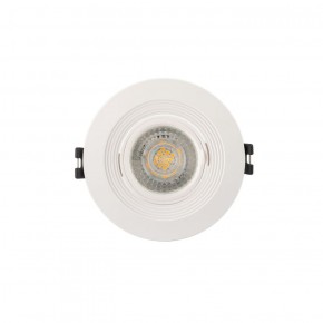 DK3029-WH Встраиваемый светильник, IP 20, 10 Вт, GU5.3, LED, белый, пластик в Уфе - ufa.ok-mebel.com | фото