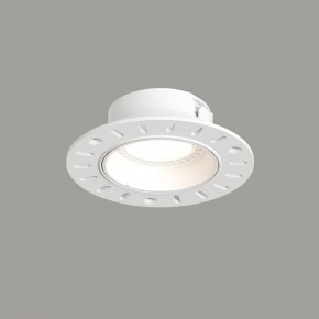 DK3055-WH Встраиваемый светильник, IP 20, 10 Вт, GU5.3, LED, белый, пластик в Уфе - ufa.ok-mebel.com | фото