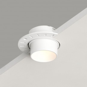 DK3056-WH Встраиваемый светильник под шпатлевку, IP20, до 15 Вт, LED, GU5,3, белый, пластик в Уфе - ufa.ok-mebel.com | фото 2