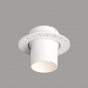 DK3057-WH Встраиваемый светильник под шпатлевку, IP20, до 15 Вт, LED, GU5,3, белый, пластик в Уфе - ufa.ok-mebel.com | фото 1