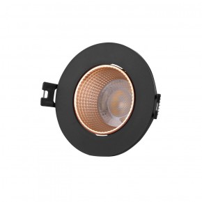 DK3061-BBR Встраиваемый светильник, IP 20, 10 Вт, GU5.3, LED, черный/бронзовый, пластик в Уфе - ufa.ok-mebel.com | фото