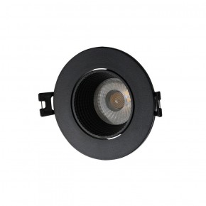 DK3061-BK Встраиваемый светильник, IP 20, 10 Вт, GU5.3, LED, черный/черный, пластик в Уфе - ufa.ok-mebel.com | фото 1