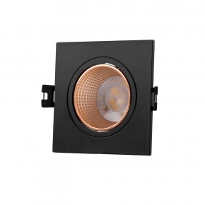 DK3071-BBR Встраиваемый светильник, IP 20, 10 Вт, GU5.3, LED, черный/бронзовый, пластик в Уфе - ufa.ok-mebel.com | фото 1