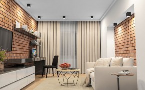 DK3080-BW+BK Светильник накладной IP 20, 10 Вт, GU5.3, LED, черно-белый/черный, пластик в Уфе - ufa.ok-mebel.com | фото 2