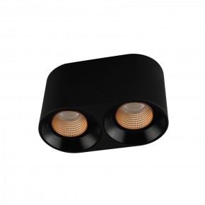 DK3096-BK+BR Светильник накладной IP 20, 10 Вт, GU5.3, LED, черный/бронзовый, пластик в Уфе - ufa.ok-mebel.com | фото
