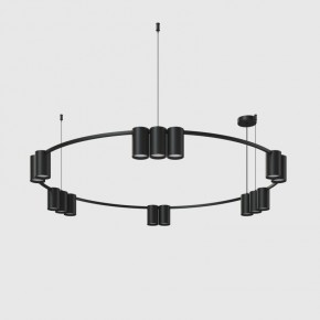 DK4067-BK Подвесной светильник ORBIT, IP20, 15xGU10 LED до 15 Вт, черный матовый, алюминий в Уфе - ufa.ok-mebel.com | фото 2