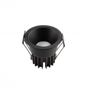 DK4500-BK Встраиваемый светильник, IP 20, 12 Вт, LED 3000, черный, алюминий в Уфе - ufa.ok-mebel.com | фото