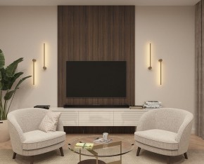 DK5010-SG Бра 600 мм, 3000К, IP20, 5 Вт, матовое золото в Уфе - ufa.ok-mebel.com | фото 5