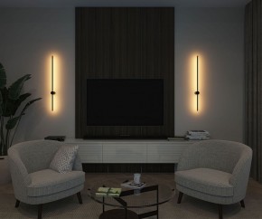 DK5014-BK Бра 1000 мм, 3000К, IP20, 12 Вт, черный, алюминий в Уфе - ufa.ok-mebel.com | фото 6