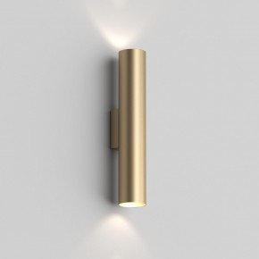 DK5022-SG Настенный светильник, IP20, до 15 Вт, LED, 2xGU10, матовое золото, алюминий в Уфе - ufa.ok-mebel.com | фото