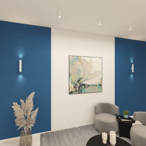 DK5022-WH Настенный светильник, IP20, до 15 Вт, LED, 2xGU10, белый, алюминий в Уфе - ufa.ok-mebel.com | фото 5