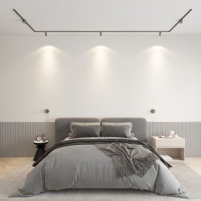 DK5072-DN Бра SHINE WALL со светодиодом, D104*H68, IP20, 3000К, 3W, RA?90, темный никель, алюминий в Уфе - ufa.ok-mebel.com | фото 4