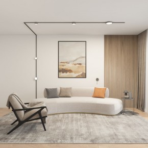 DK5072-DN Бра SHINE WALL со светодиодом, D104*H68, IP20, 3000К, 3W, RA?90, темный никель, алюминий в Уфе - ufa.ok-mebel.com | фото 5