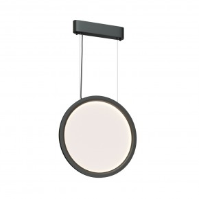 DK6604-BK Подвесной вертикальный светильник Veil со светодиодом H1500 d450 220V 36W 3000-6000K IP20 черный алюминий в Уфе - ufa.ok-mebel.com | фото 3