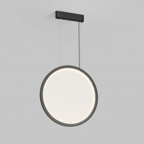 DK6606-BK Подвесной вертикальный светильник Veil со светодиодом H1700 d600 220V 48W 3000-6000K IP20 черный алюминий в Уфе - ufa.ok-mebel.com | фото 3
