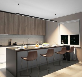 DK9254-BK Линейный светильник 62W 2500mm 4000K, черный в Уфе - ufa.ok-mebel.com | фото 5