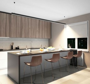 DK9304-BK Линейный светильник 72W 3000mm 4000K, черный в Уфе - ufa.ok-mebel.com | фото 5