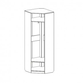 ЭЛАНА Прихожая (модульная) Дуб сонома в Уфе - ufa.ok-mebel.com | фото 5