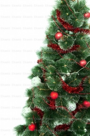 Елка искусственная напыление снег 240 см в Уфе - ufa.ok-mebel.com | фото 2