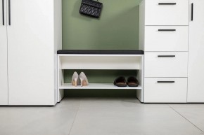 ЭЙР прихожая (модульная) Белый Шагрень в Уфе - ufa.ok-mebel.com | фото 23