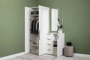 ЭЙР прихожая (модульная) Белый Шагрень в Уфе - ufa.ok-mebel.com | фото 24