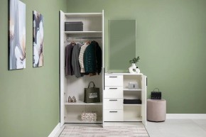 ЭЙР прихожая (модульная) Белый Шагрень в Уфе - ufa.ok-mebel.com | фото 25