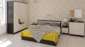 Фиеста Кровать 1800, цвет венге/дуб лоредо, ШхГхВ 183,5х203,5х80 см., сп.м. 1800х2000 мм., без матраса, основание есть в Уфе - ufa.ok-mebel.com | фото 5