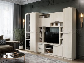 ФЛОРА Стенка (2700) ЛДСП (Сандал светлый) в Уфе - ufa.ok-mebel.com | фото