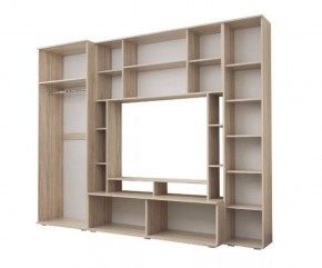 Гостиная Белла (Дуб Сонома/Белый глянец) в Уфе - ufa.ok-mebel.com | фото 2