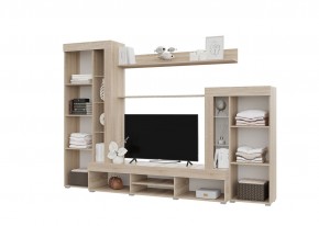 Гостиная Дельта (Сонома/Белый) в Уфе - ufa.ok-mebel.com | фото 2