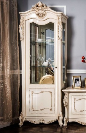 Гостиная Джоконда 1+ТВ+1 (крем глянец) в Уфе - ufa.ok-mebel.com | фото 3