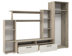 Гостиная Эмма (Дуб Крафт серый/белый) в Уфе - ufa.ok-mebel.com | фото 3