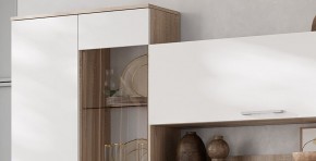 Гостиная Флай (ЦС-01/ШК-04) дуб сонома/белый в Уфе - ufa.ok-mebel.com | фото 11