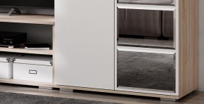 Гостиная Флай (ЦС-01/ШК-04) дуб сонома/белый в Уфе - ufa.ok-mebel.com | фото 13