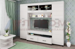 Гостиная Камелия Композиция 10 (Снежный ясень) в Уфе - ufa.ok-mebel.com | фото