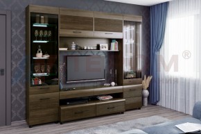 Гостиная Камелия Композиция 11 (Гикори Джексон темный) в Уфе - ufa.ok-mebel.com | фото