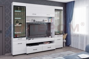Гостиная Камелия Композиция 11 (Снежный ясень) в Уфе - ufa.ok-mebel.com | фото