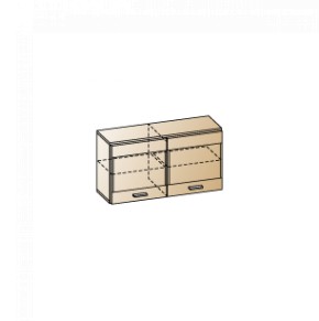 Гостиная Камелия Композиция 5 (Гикори Джексон светлый) в Уфе - ufa.ok-mebel.com | фото 7