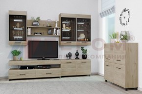 Гостиная Камелия Композиция 8 (Гикори Джексон светлый) в Уфе - ufa.ok-mebel.com | фото 3