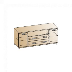 Гостиная Мелисса Композиция 4 (Акация Молдау) в Уфе - ufa.ok-mebel.com | фото 4
