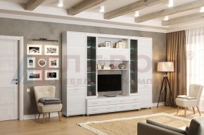Гостиная Мелисса Композиция 9 (Снежный Ясень) в Уфе - ufa.ok-mebel.com | фото