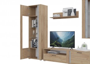 Гостиная Омега (Крафт золотой-Бетон) в Уфе - ufa.ok-mebel.com | фото 5