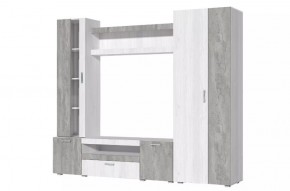 Гостиная Соло (Анкор Светлый/Бетонный Камень) в Уфе - ufa.ok-mebel.com | фото 2