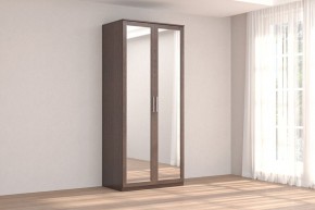 Кэт-4 Шкаф 2-х ств (2 дв зерк) (МДФ Венге) в Уфе - ufa.ok-mebel.com | фото