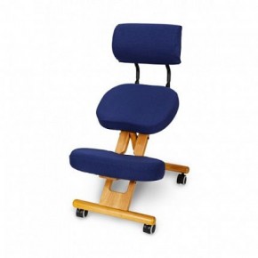 Коленный стул со спинкой Smartstool KW02В + Чехлы в Уфе - ufa.ok-mebel.com | фото 3