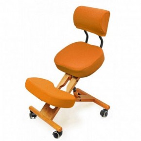 Коленный стул со спинкой Smartstool KW02В + Чехлы в Уфе - ufa.ok-mebel.com | фото 4